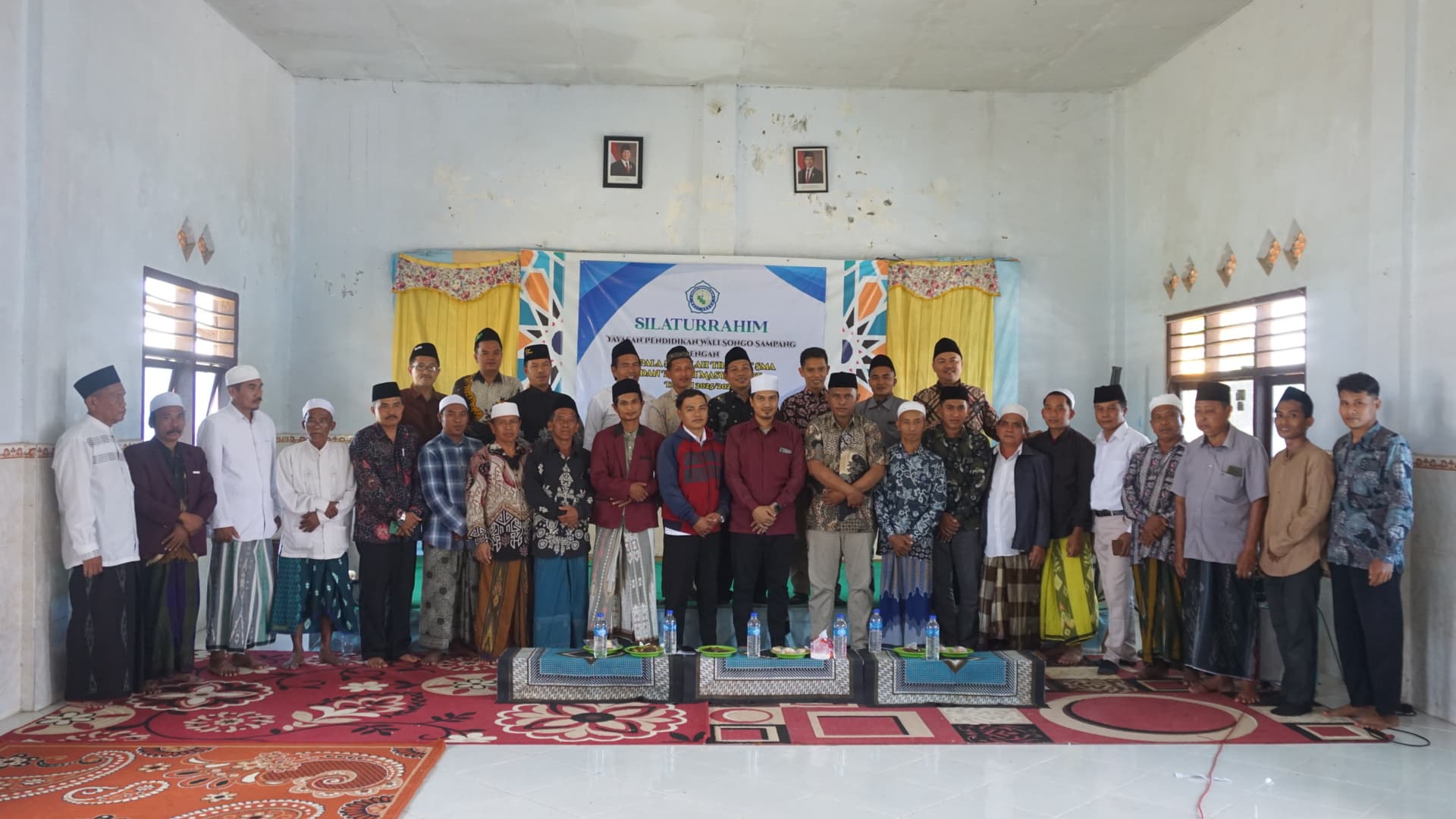 Kegiatan Silaturahim Yayasan dengan Kepala Sekolah dan Tokoh Masyarakat