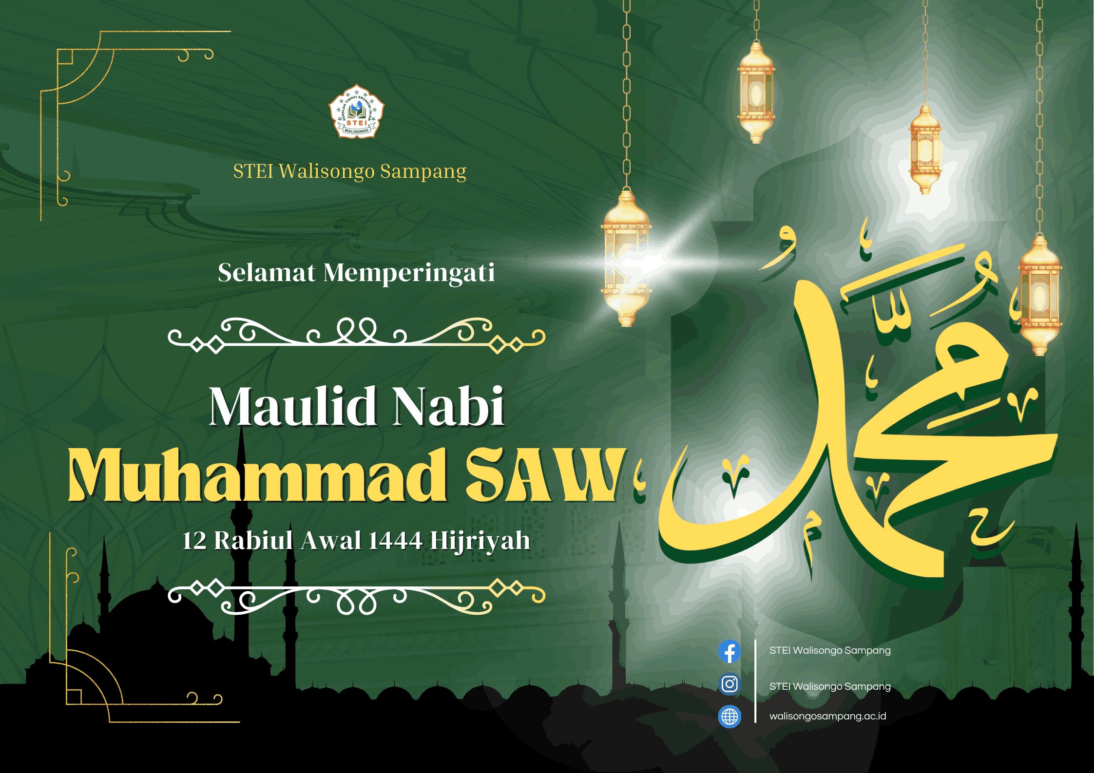 Selamat Menyambut Bulan Maulid Nabi Muhammad SAW Selamat Menyambut Bulan Maulid Nabi Muhammad SAW