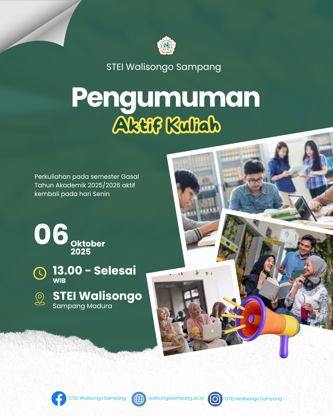 Awal Perkuliahan Semester Gasal 2025/2026 Dimulai Awal Perkuliahan Semester Gasal 2025/2026 Dimulai